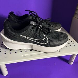 Nike Kids Black and White Mesh Sneakers